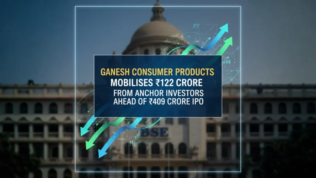Ganesh Consumer Products Achieves Strong ₹122 Crore Anchor Investment Ahead of ₹409 Crore IPO