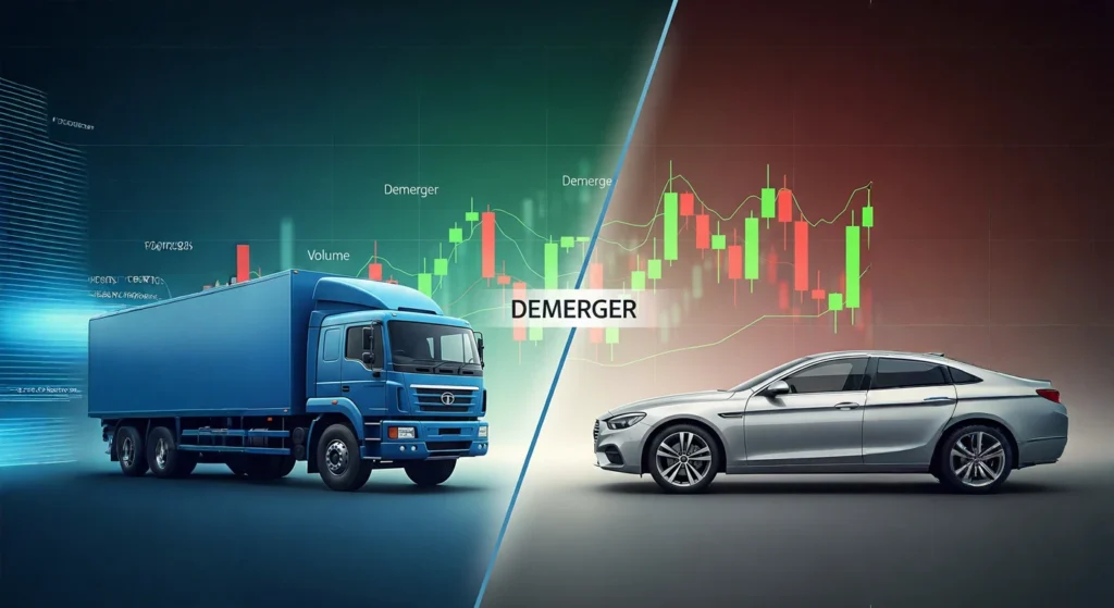 Tata motors demerger