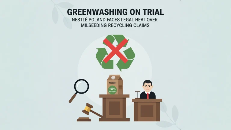 Greenwashing on Trial: Nestlé Poland Faces Legal Heat Over Misleading Recycling Claims