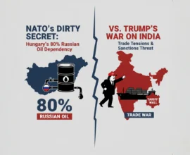 NATO’s Dirty Secret: Hungary’s 80% Russian Oil Dependency vs. Trump’s War on India