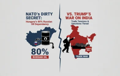 NATO’s Dirty Secret: Hungary’s 80% Russian Oil Dependency vs. Trump’s War on India