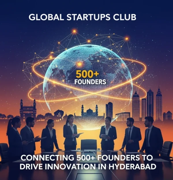 Global Startups Club: Connecting 500+ Founders to Drive Innovation in Hyderabad