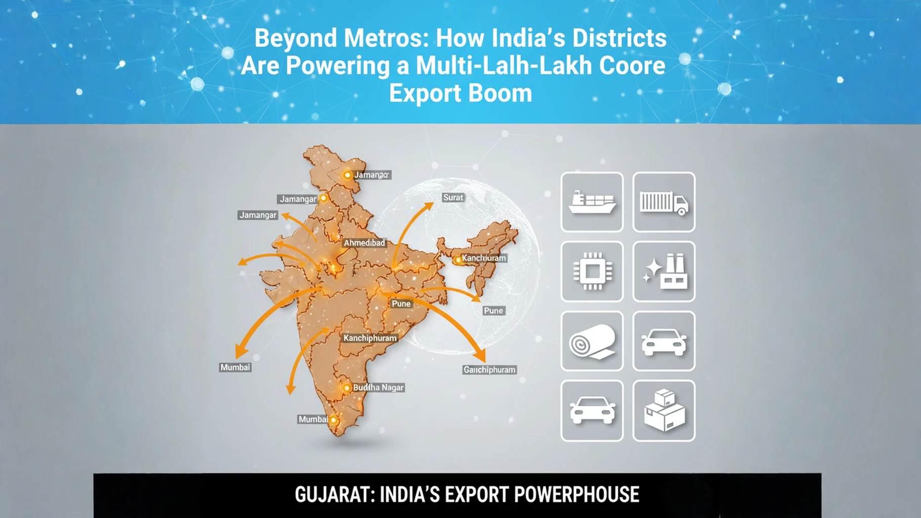 Beyond Metros: How India’s Districts Are Powering a Multi-Lakh Crore Export Boom