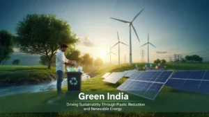 Green India: Driving Sustainability Through Plastic Reduction and Renewable Energy