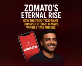 Zomato’s Eternal Rise: How the Food-Tech Giant Surpassed Titan, D-Mart, Wipro & Tata Motors