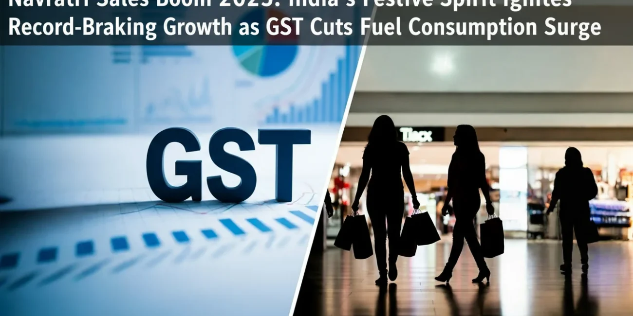 Navratri Sales Boom 2025: India’s Festive Spirit Ignites Record-Breaking Growth as GST Cuts Fuel Consumption Surge