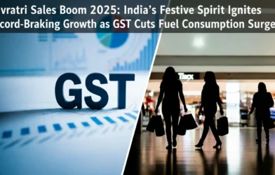 Navratri Sales Boom 2025: India’s Festive Spirit Ignites Record-Breaking Growth as GST Cuts Fuel Consumption Surge