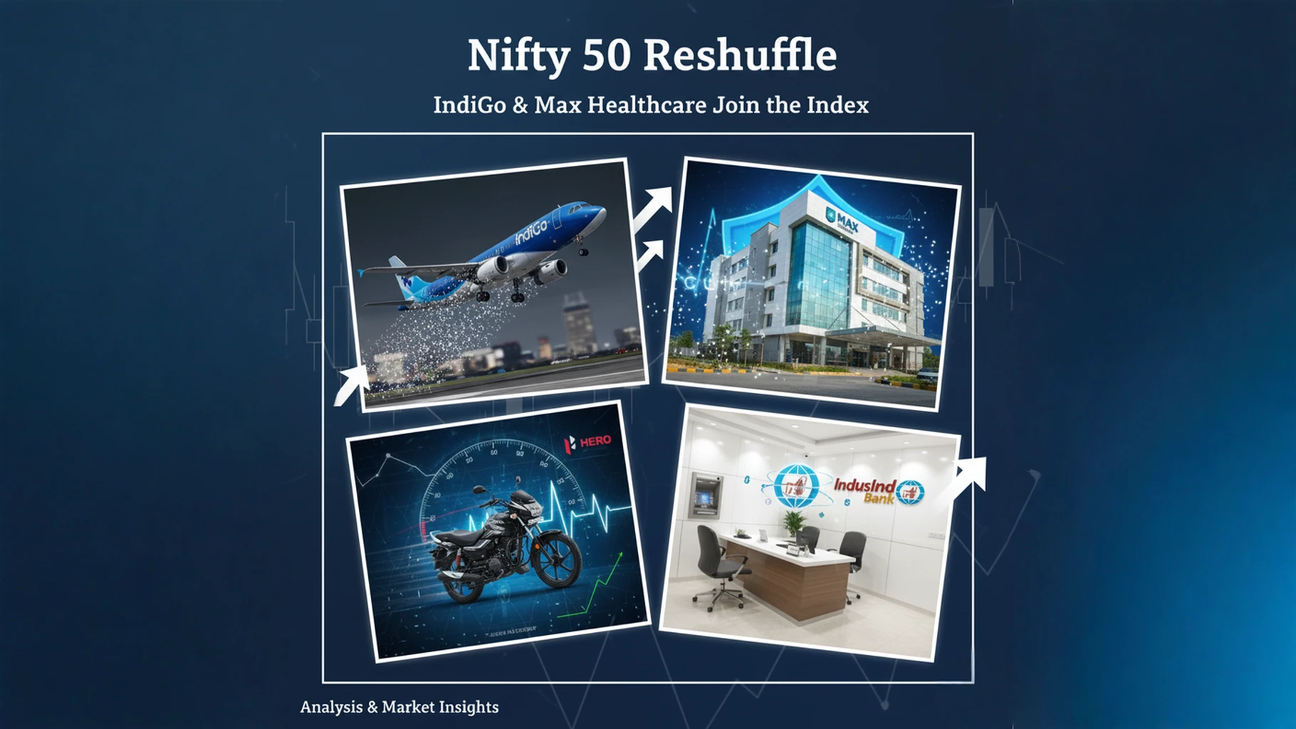 IndiGo and Max Healthcare Join Nifty 50: What the Big Index Shuffle Means for Investors