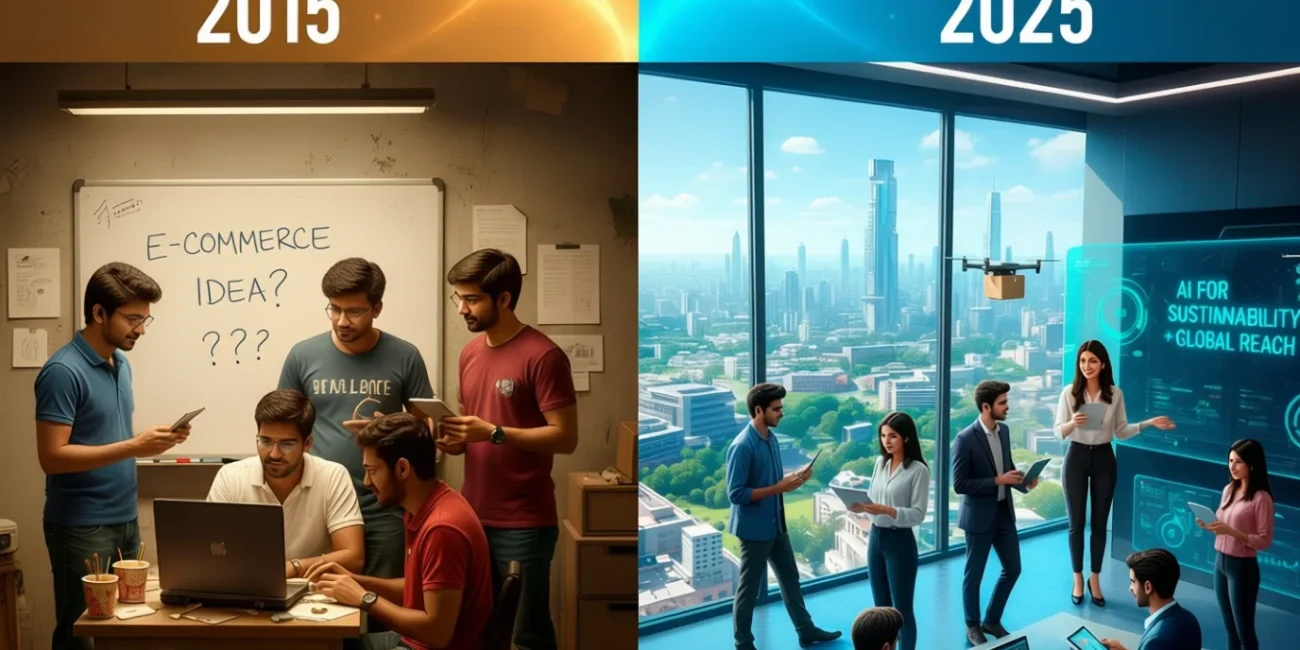 2015 vs 2025: A Decade That Transformed the Indian Startup Mindset