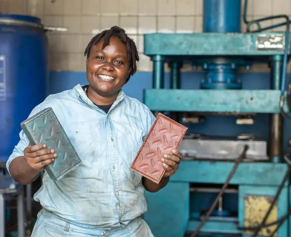 plastic waste Gjenge Makers