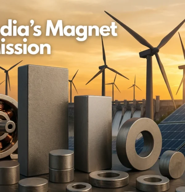 India’s ₹7,280 Crore Magnet Mission: A New Era for EVs, Defence and High-Tech Manufacturing
