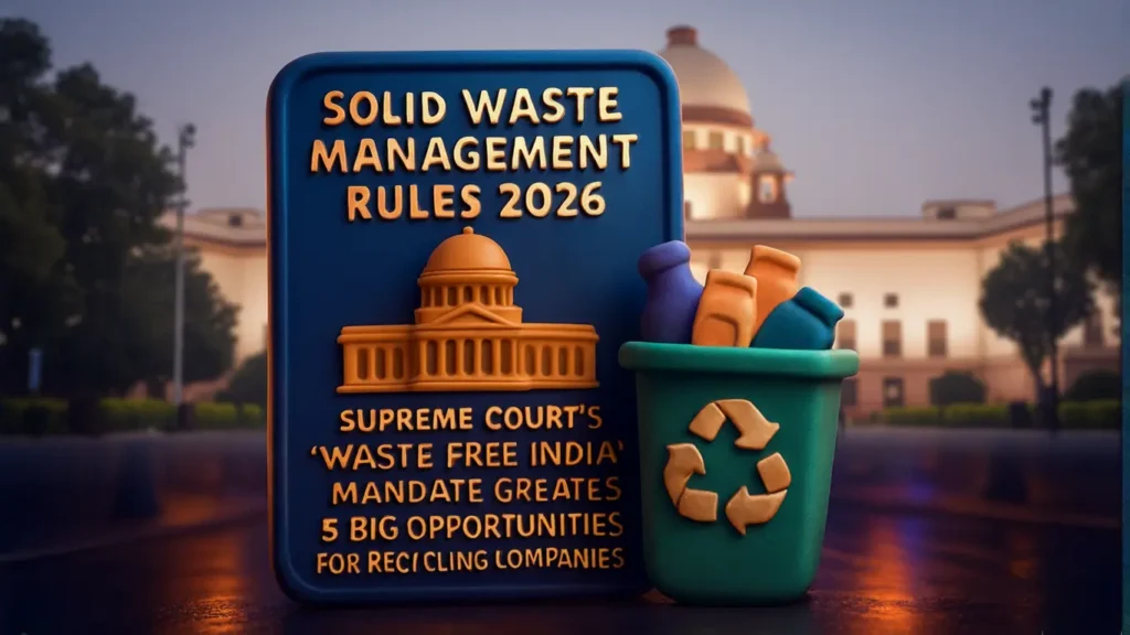 Solid Waste Management Rules 2026