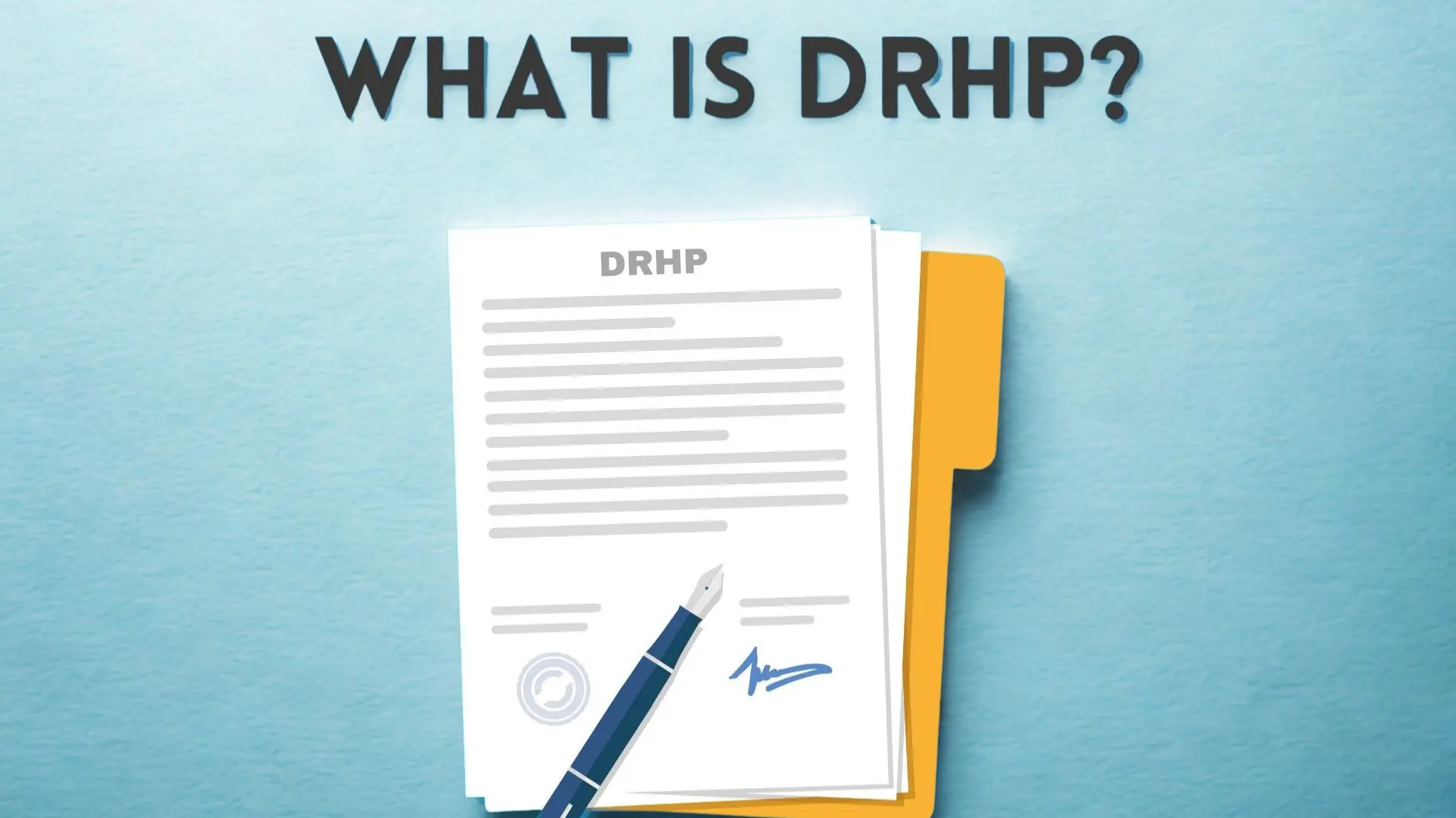 What is DRHP