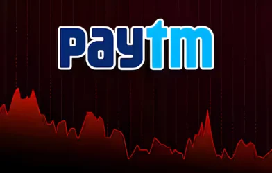 Paytm shares fall