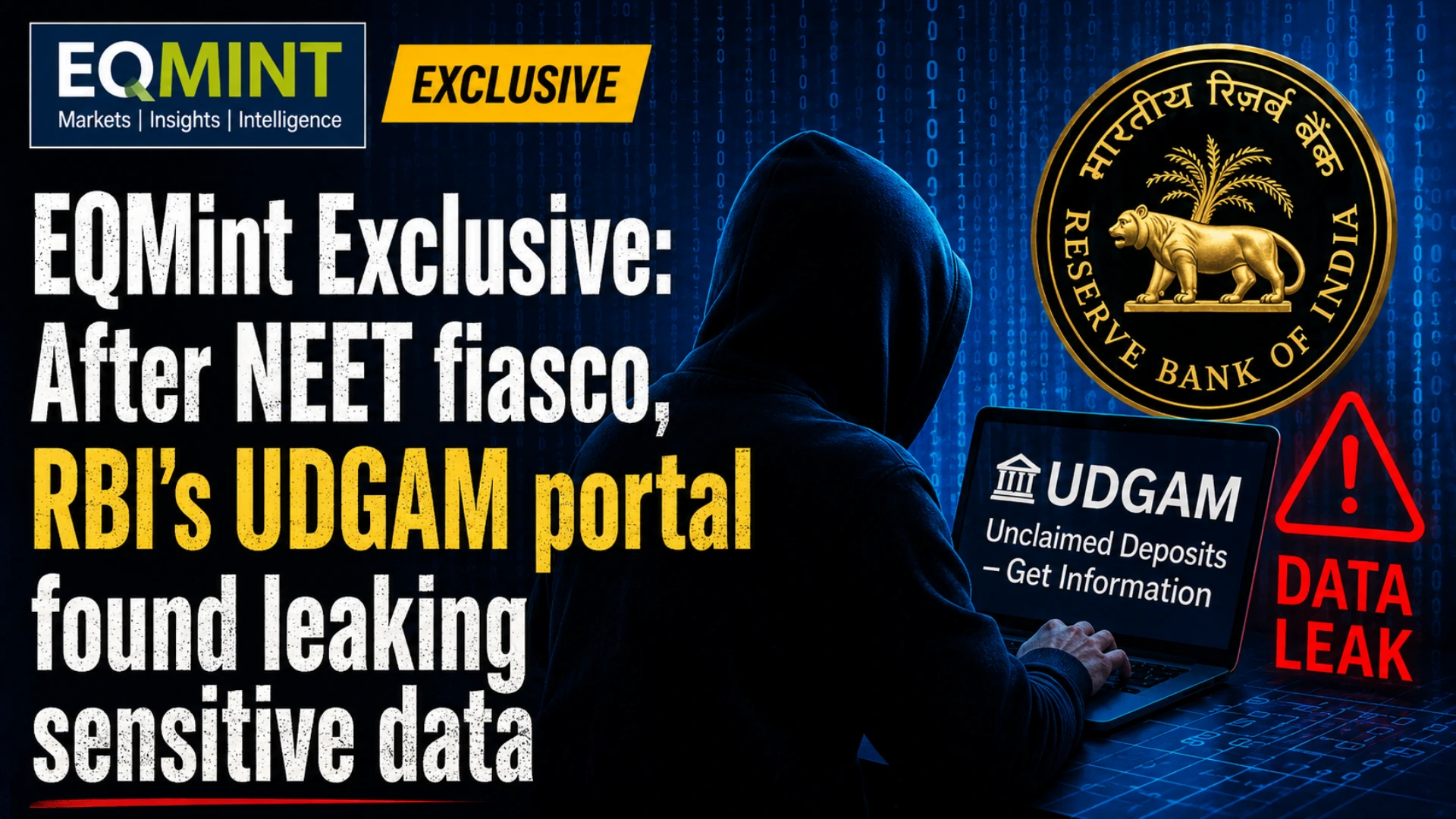RBI UDGAM portal
