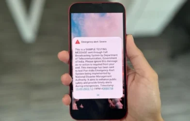 NDMA alert SMS