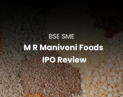 M R Maniveni Foods IPO