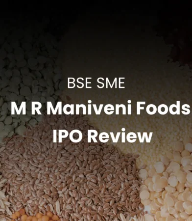 M R Maniveni Foods IPO