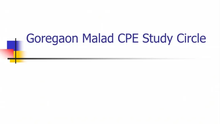 CPE Study Circle