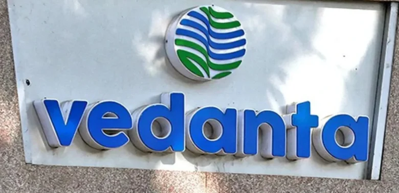 Vedanta share price falls