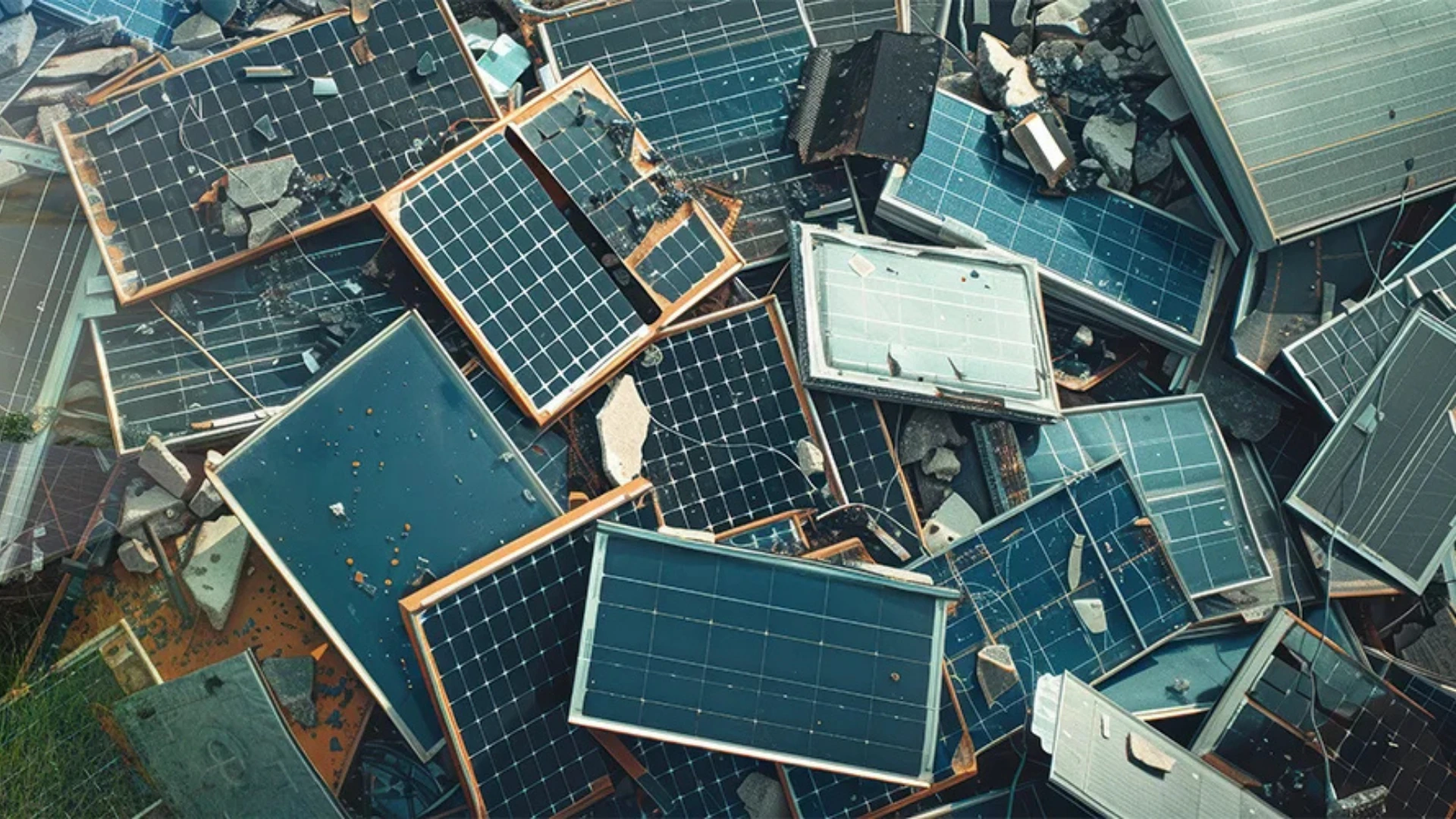 Solar panel waste in India