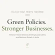 5 Sustainable Schemes by Government to enhance businesses