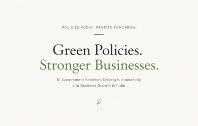 5 Sustainable Schemes by Government to enhance businesses