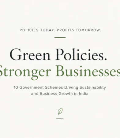 5 Sustainable Schemes by Government to enhance businesses