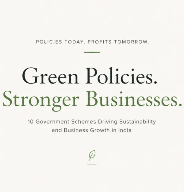 5 Sustainable Schemes by Government to enhance businesses