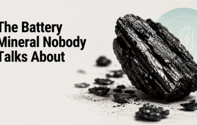 The Battery Mineral Nobody Talks About: Why Graphite Could Be More Valuable Than Lithium