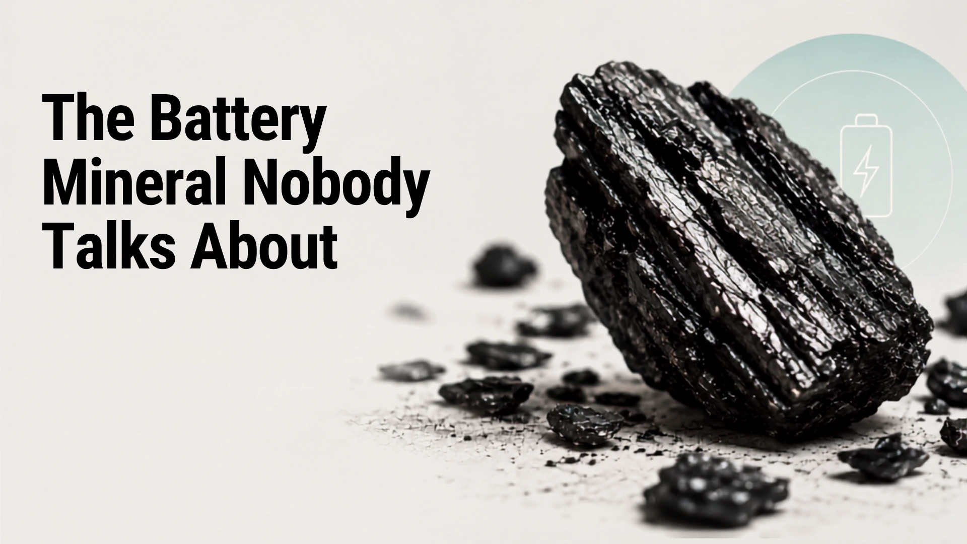 The Battery Mineral Nobody Talks About: Why Graphite Could Be More Valuable Than Lithium