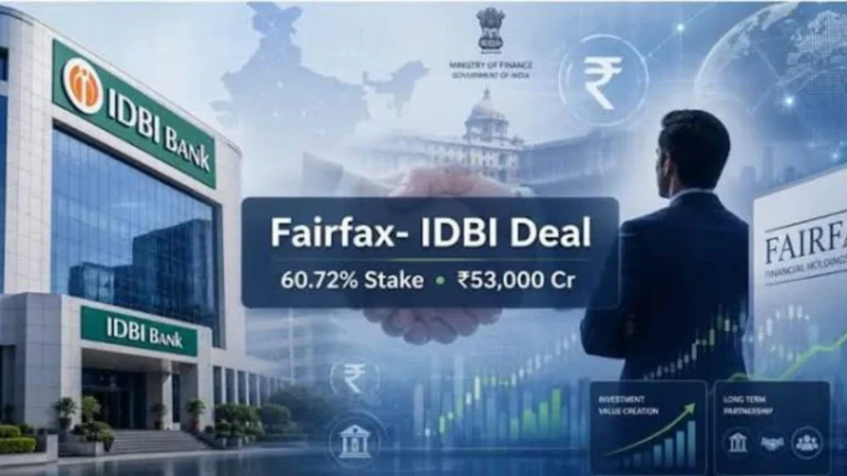 The ₹53,000 Crore Deal: Why Fairfax's Bet on IDBI Bank Matters