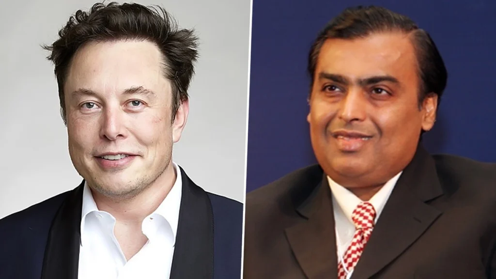 Elon Musk Starlink India