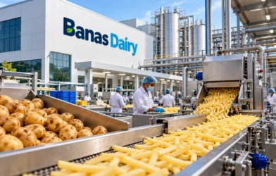 Banas Dairy French Fries Plant