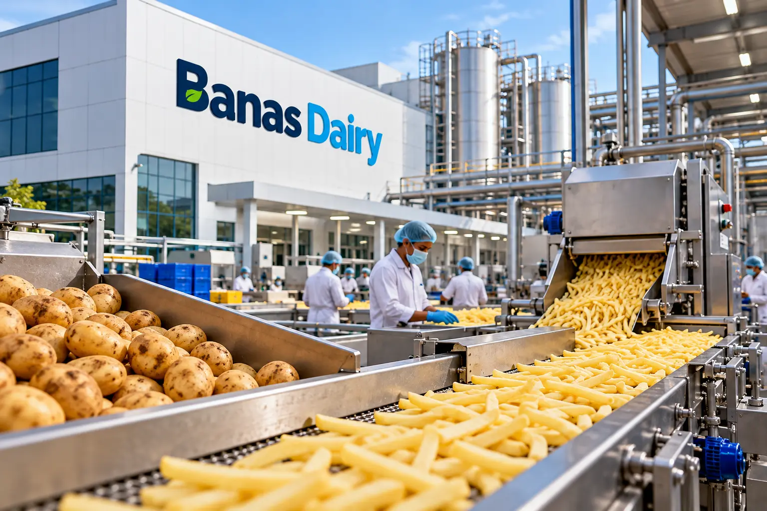 Banas Dairy French Fries Plant